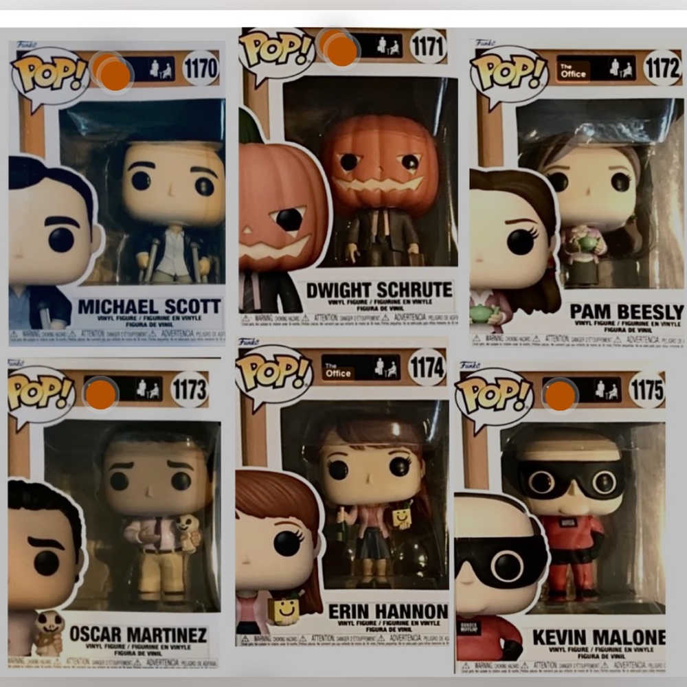 The Office Halloween Set Funko Pop Lot Gift Bundle NIB